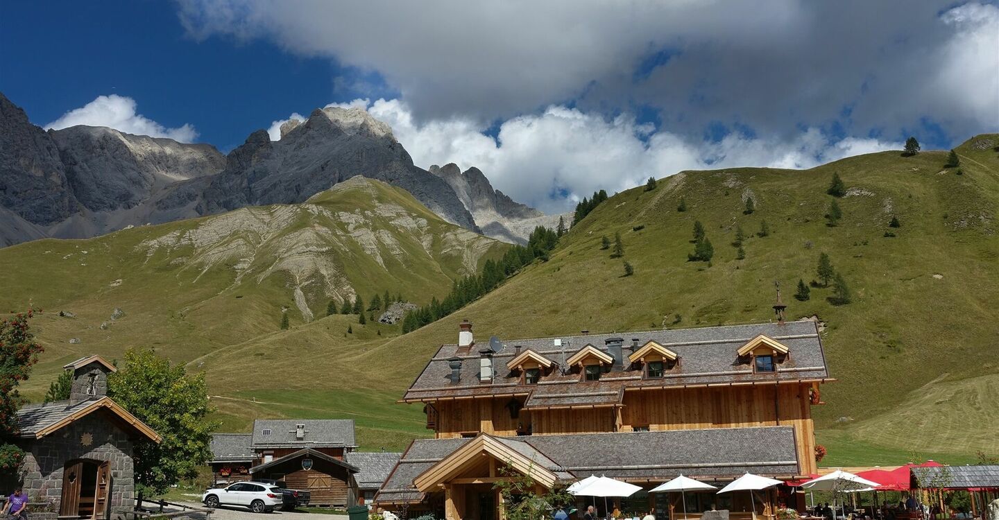 WKB2 1039 4 Ein absoluter kulinarischer Höhepunkt, das Restaurant des Rifugio Fuciade.