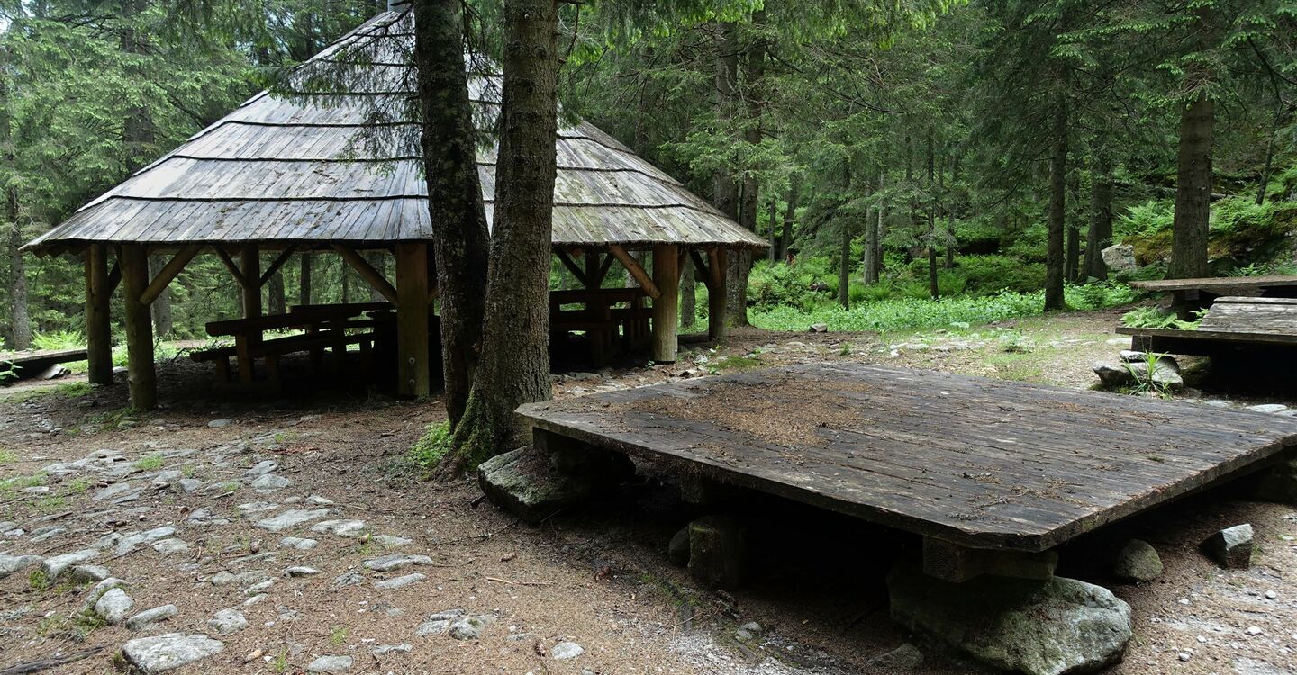 WTA 1048 5 Der Campingplatz taborisko na Polane pod Vysokou