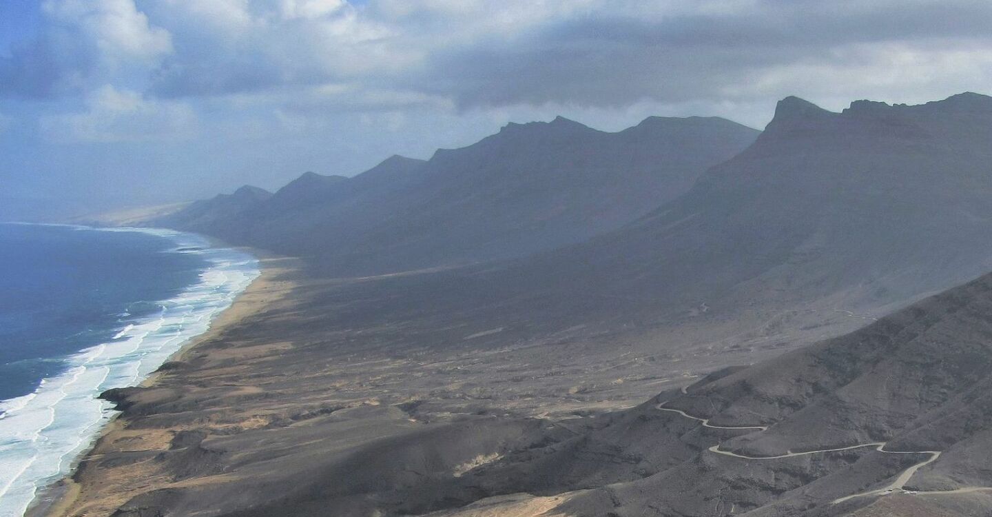 WFF 1060 3 FFuerteventura Blick Richtung Osten vom Pico las Pilas