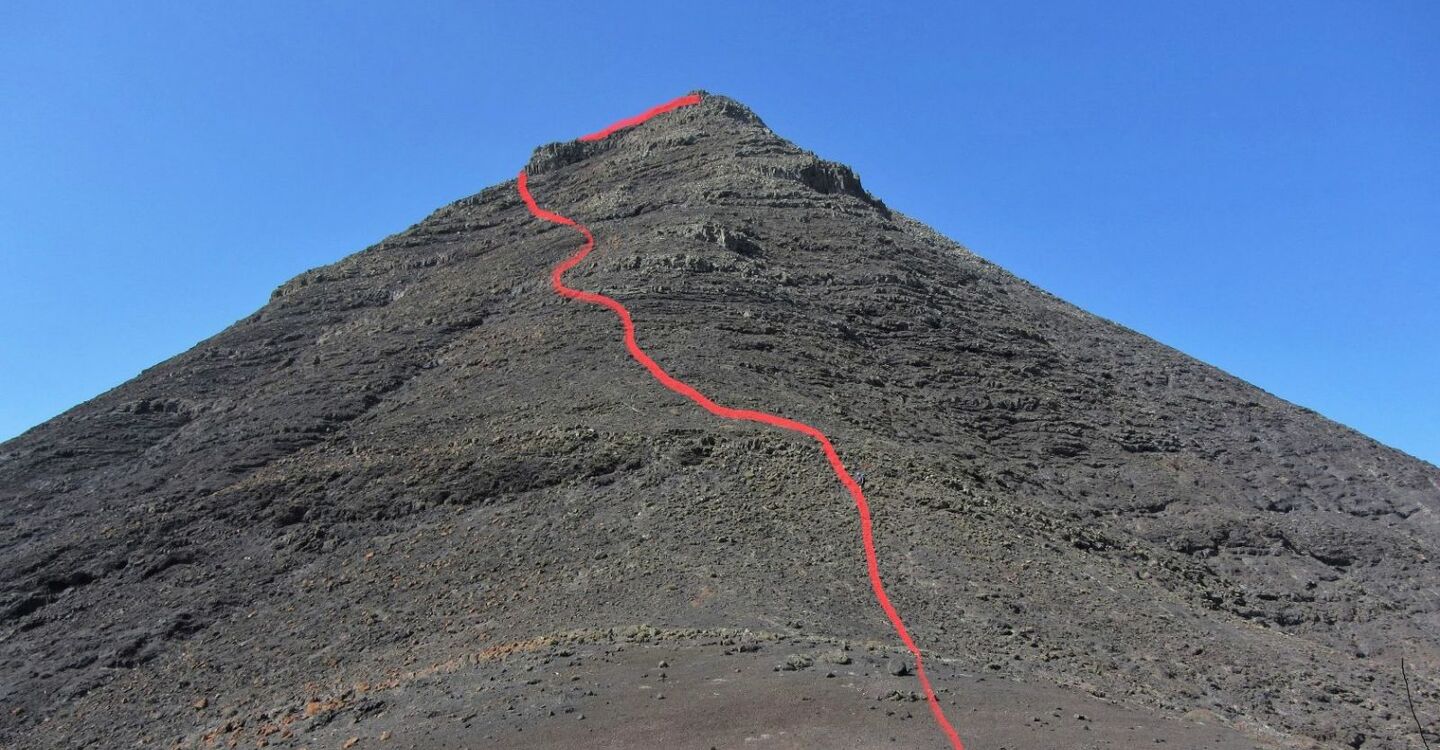 WFF 1060 1 FFuerteventura Blick auFF den Pico las Pilas