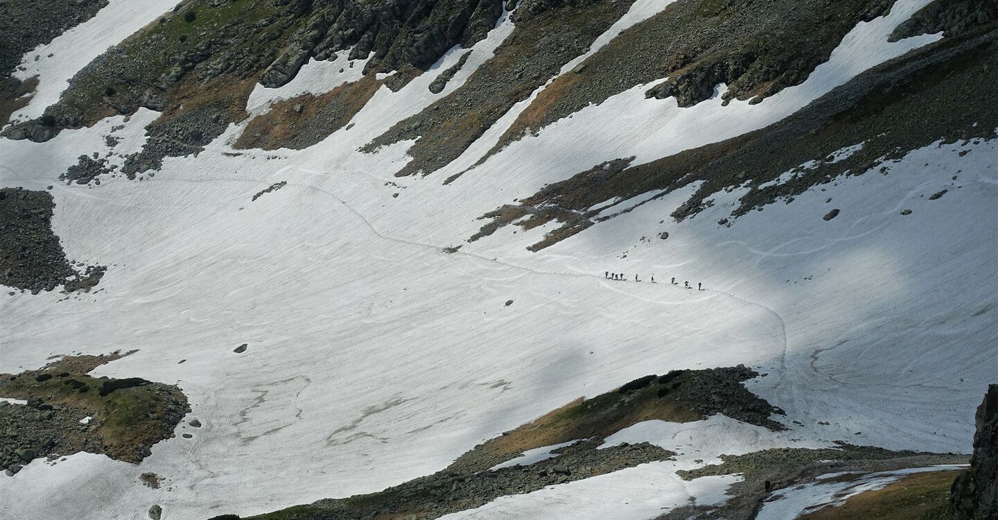 WTA 1057 3 Bis Anfang Juni findet man Schneefelder vor