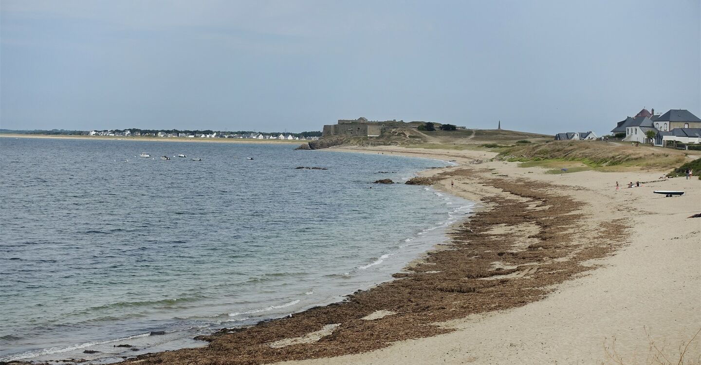 WB 1014 5 Strand vor dem Fort de Penthiévre