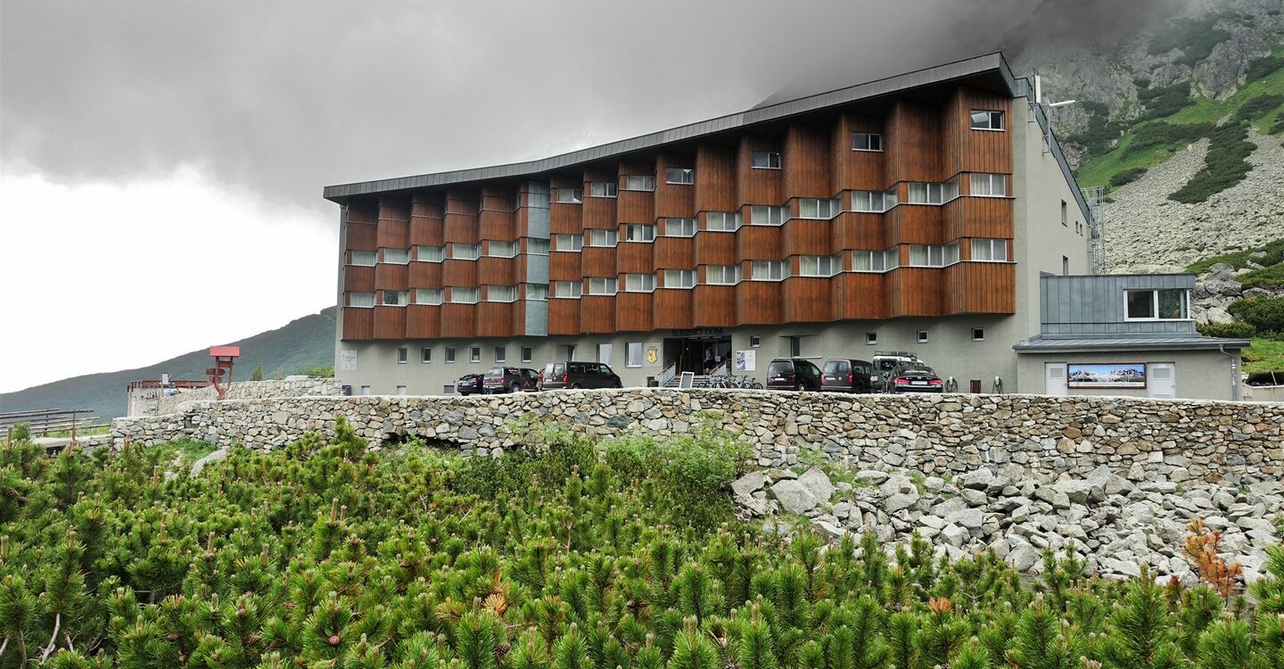 WTA 1049 4 Das Hotel Sliezsky dom unterhalb der Gerlachspitze