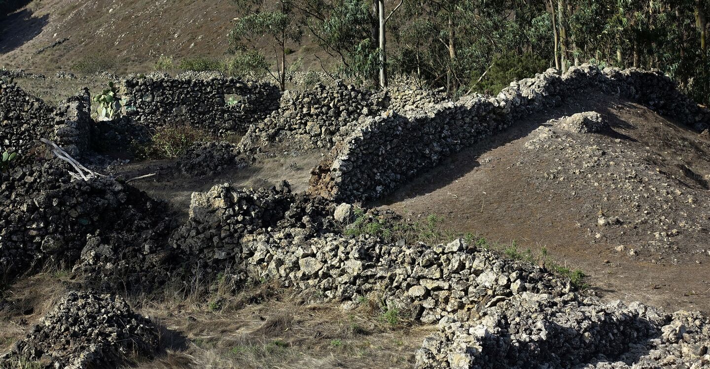 WEH 1030 4 das verlassene Dorf La Albarrada