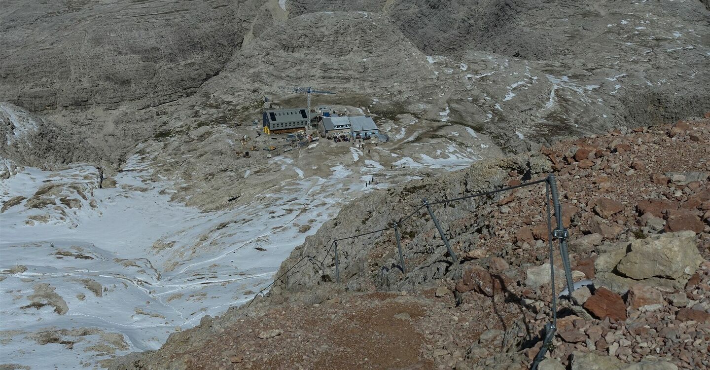 WKB2 1052 2 Ein kurzer Klettersteig auf dem Weg zum Piz Boè.