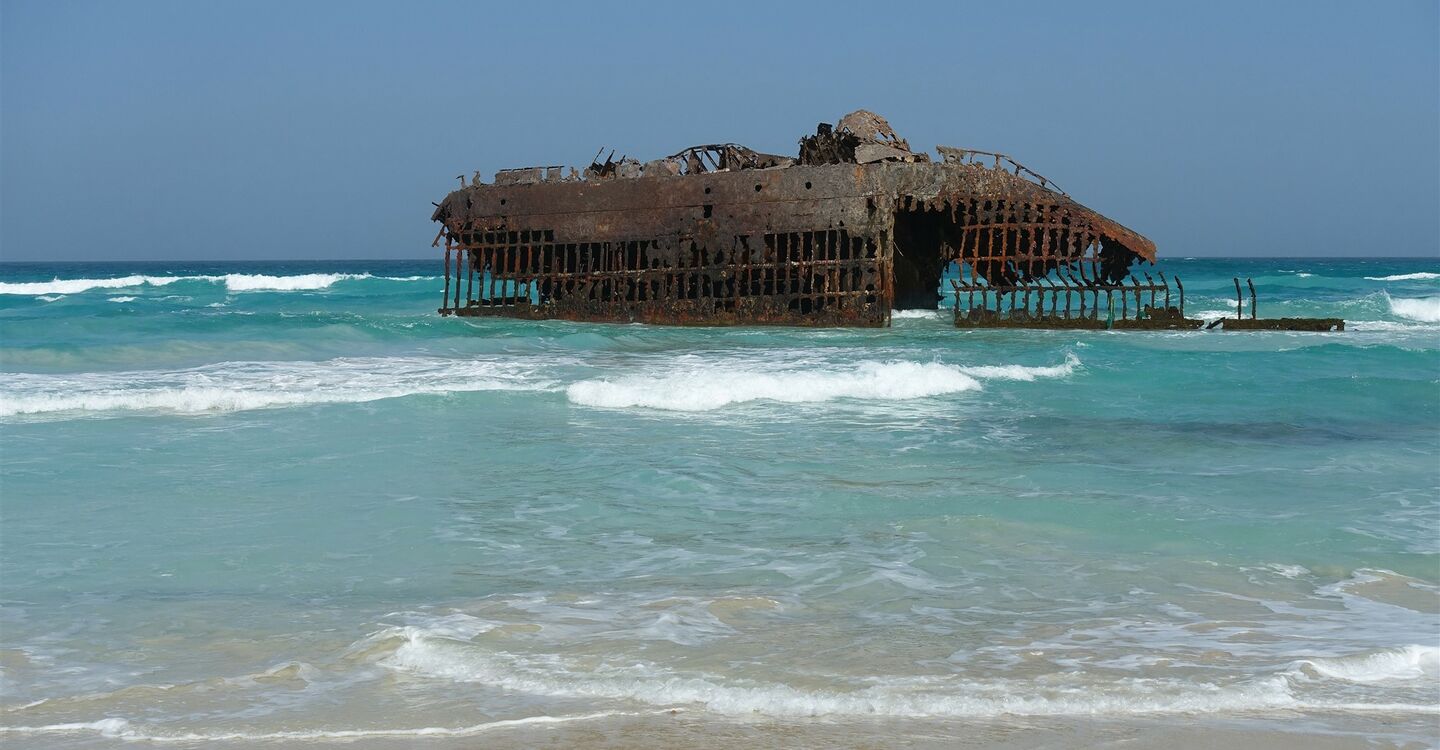 WKB 1067 3 Das Schiffswrack der Cabo Santa Maria