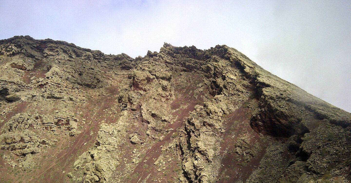 WL 1005 5 Lanzarote 29.182867 -13.480667 Blick auf den Nordgrat des Monte Corona