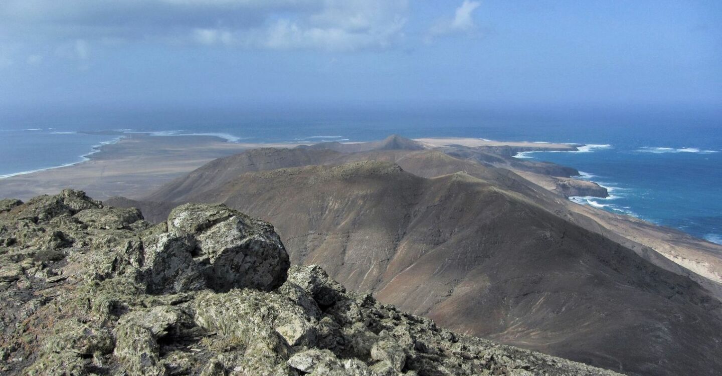 WFF 1060 2 FFuerteventura Blick Richtung Westen vom Pico las Pilas