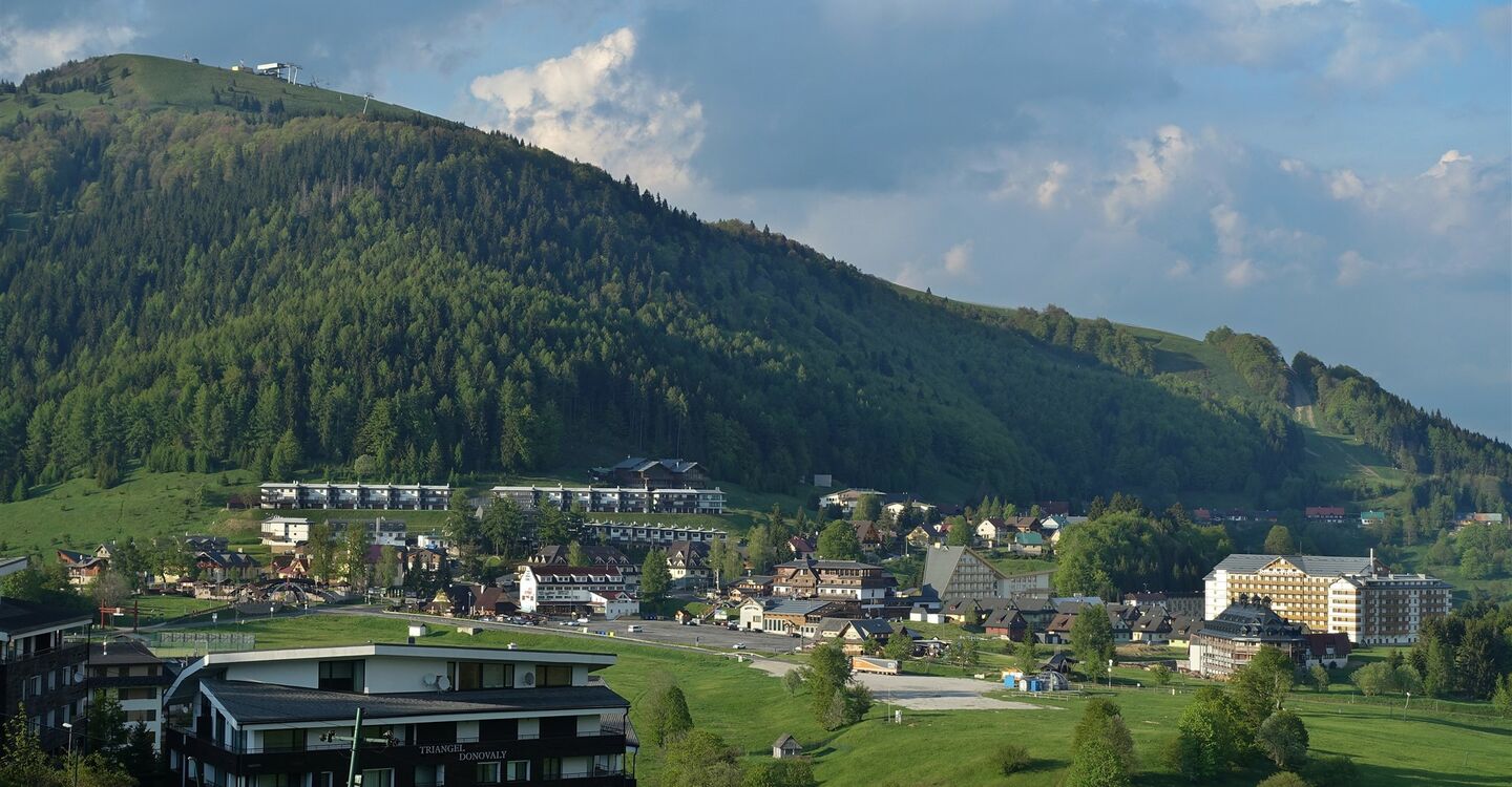WTA 1021 1 der Ausgangspunkt für die 5 Tageswanderung ist das Skigebiet Donovaly