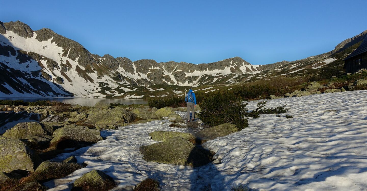 WTA 1064 1 Früher Aufbruch von der Fünf-Polnische-Seen-Hütte