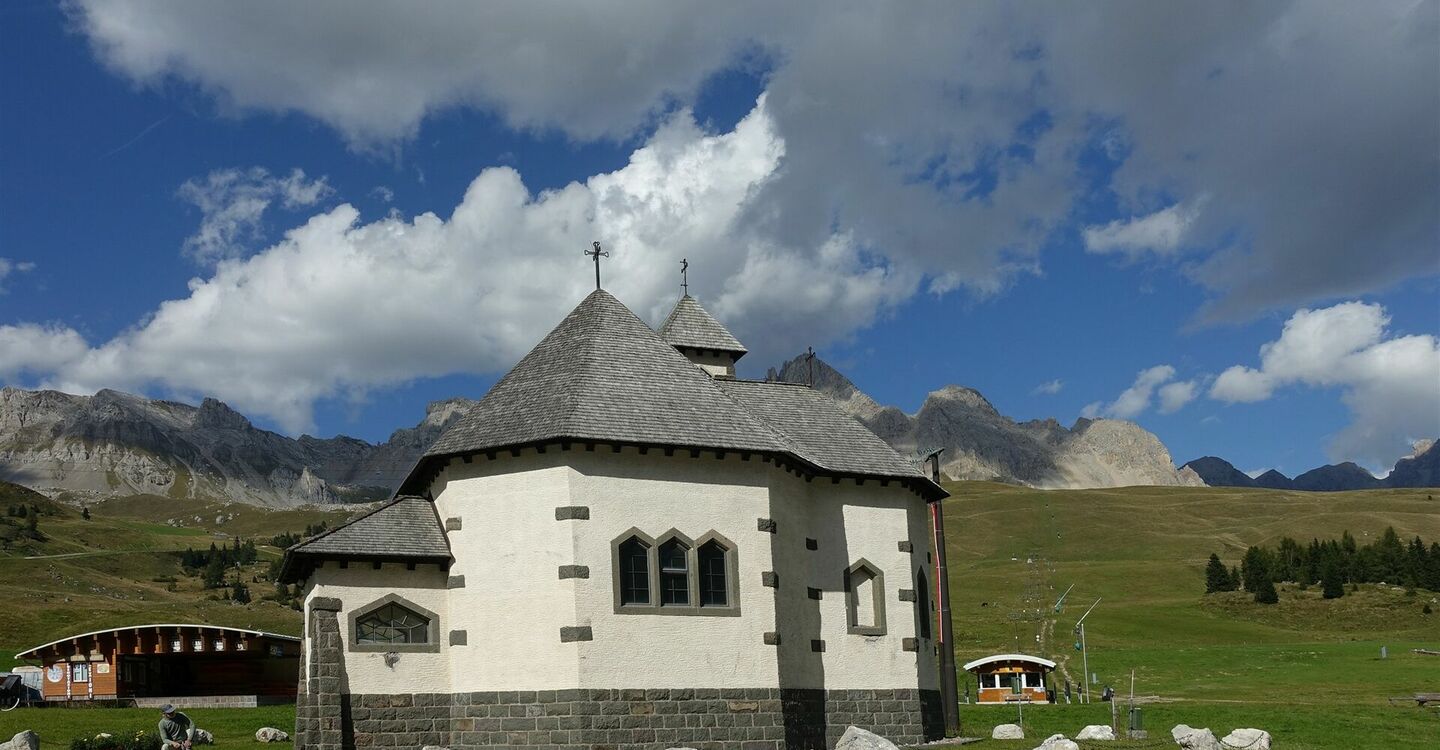 WKB2 1039 5 Eine Kapelle amPasso San Pellegrino.