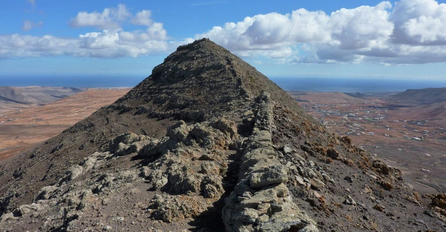 WFF 1014 5 FFuerteventura Wanderungen Cerco de Aceitunal GipFFel