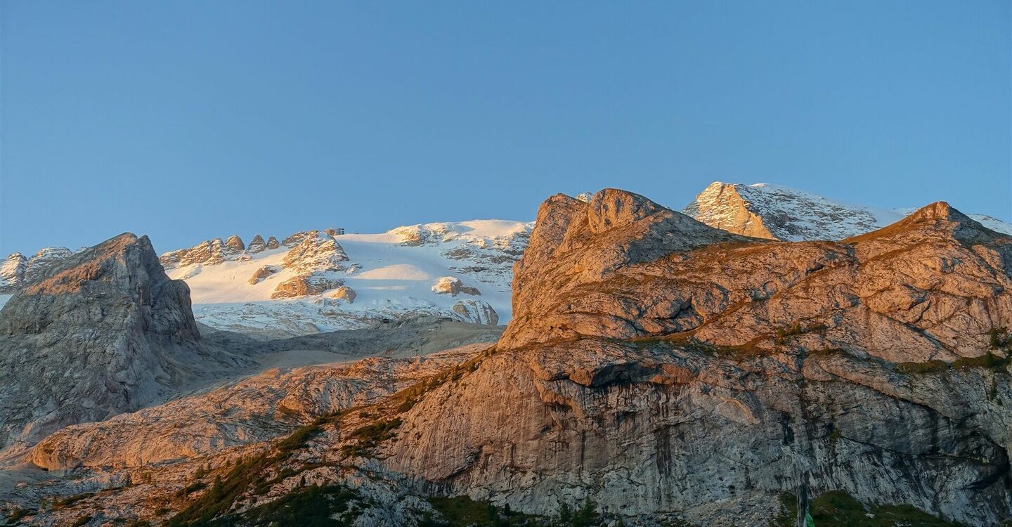 WKB2 1053 1 Die eisgekrönte Königin der Dolomiten, die Marmolata.