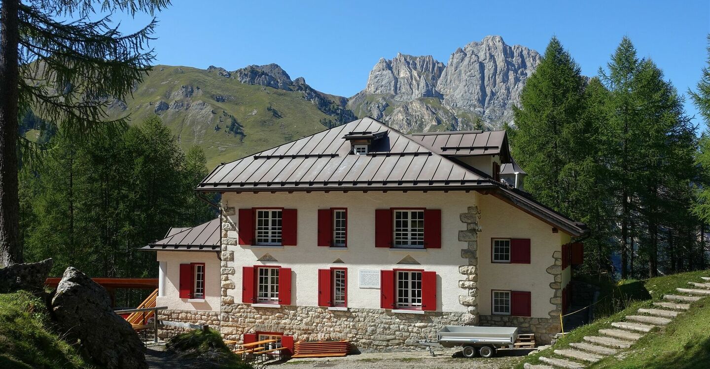 WKB2 1053 5 Das Rifugio Contrin.
